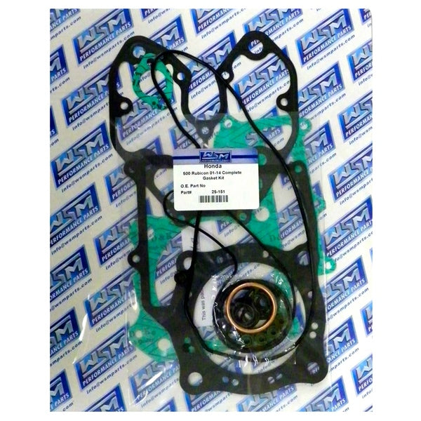WSM Engine Gasket Complete Kit Fits Honda - 876956