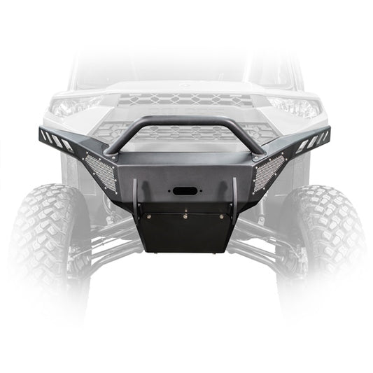 DRT Motorsports Polaris Ranger Winch Bumper Front - Steel - Fits Polaris