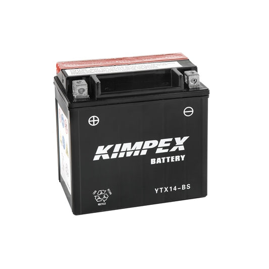 Kimpex Battery Maintenance Free AGM YTX14-BS