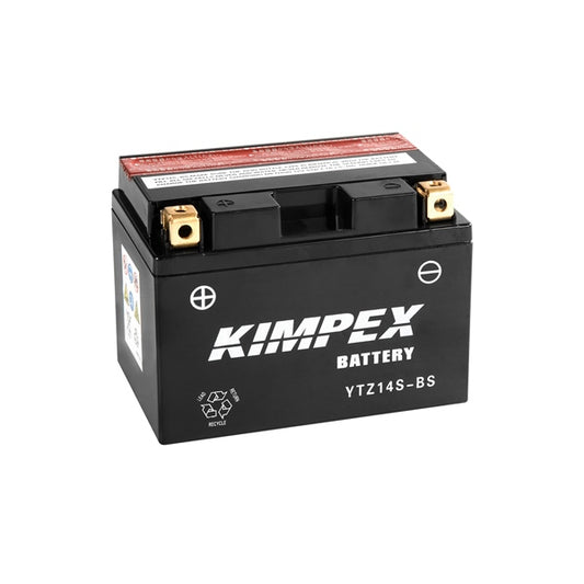 Kimpex Battery Maintenance Free AGM High Performance YTZ14S-BS