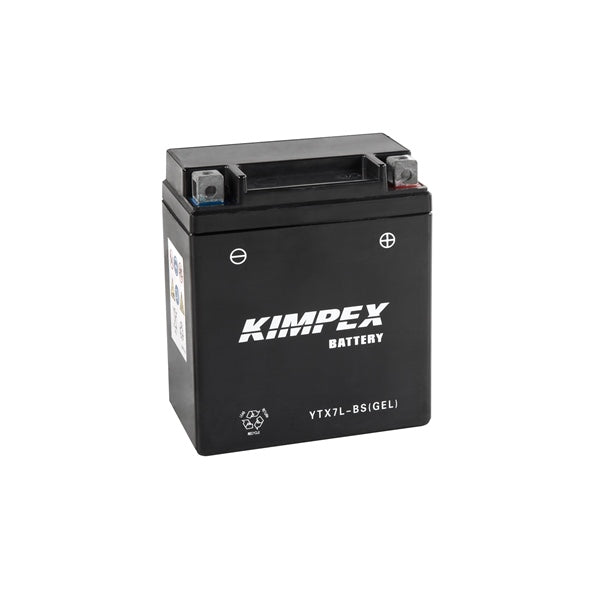 Kimpex Battery Maintenance Free AGM YTX7L-BS(GEL)