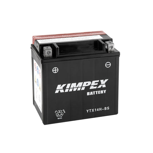 Kimpex Battery Maintenance Free AGM High Performance YTX14H-BS