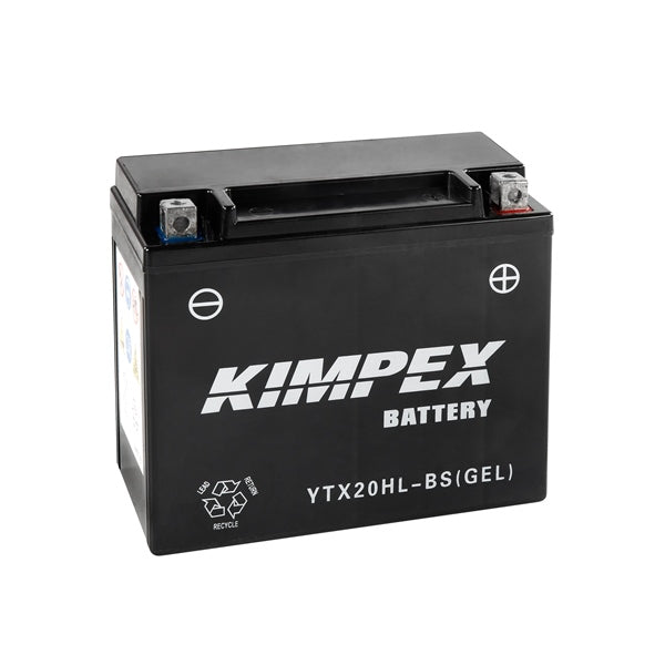 Kimpex Battery Maintenance Free AGM High Performance YTX20HL-BS(GEL)