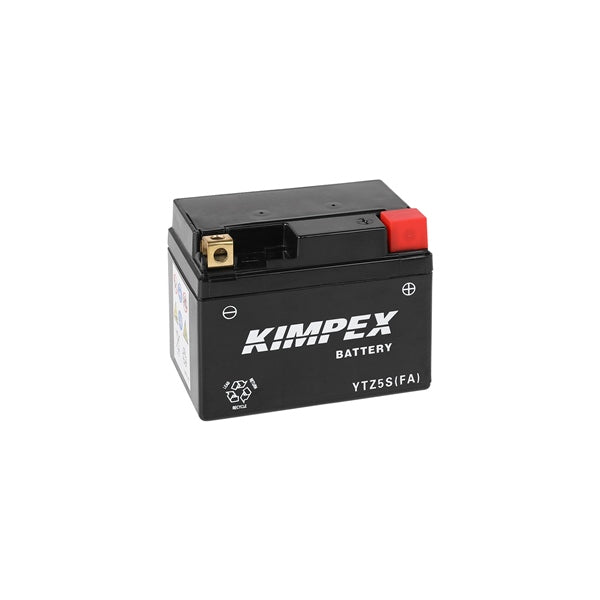 Kimpex Battery Maintenance Free AGM High Performance YTZ5S (FA)