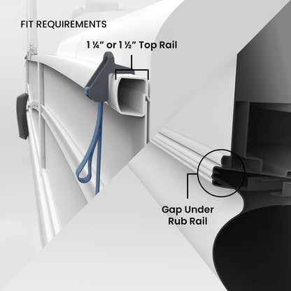 Mission MAVEN Pontoon Boat Fenders Pair