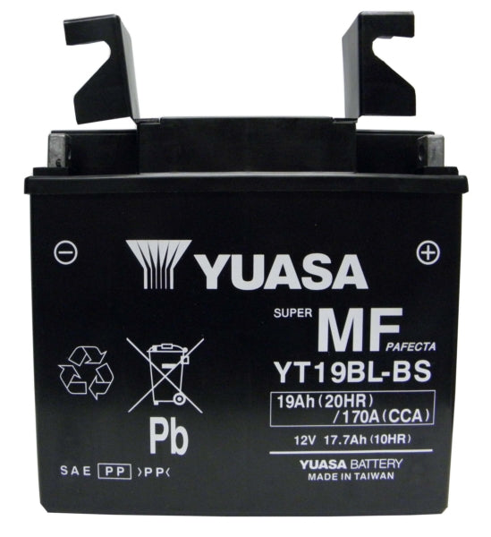 Batterie Yuasa sans entretien AGM YT19BL-BS