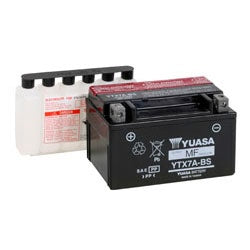 Batterie Yuasa sans entretien AGM YTX7A-BS