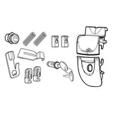 SHAD SH33 & SH34 Trunk Lock System