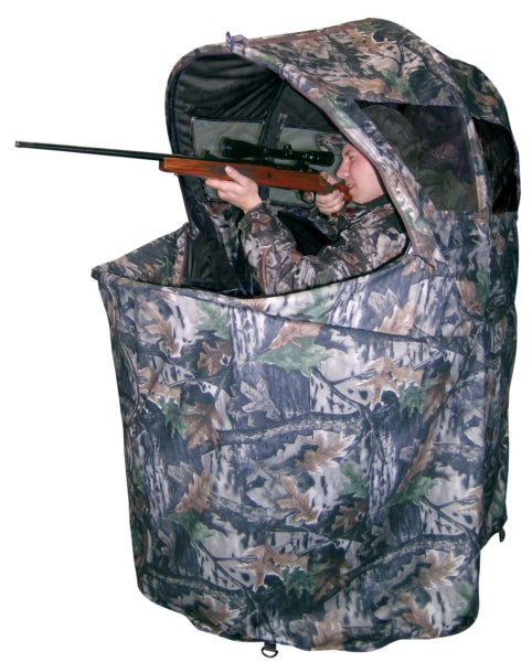 Action DeepWood Camo Type Blind Hunting Chair