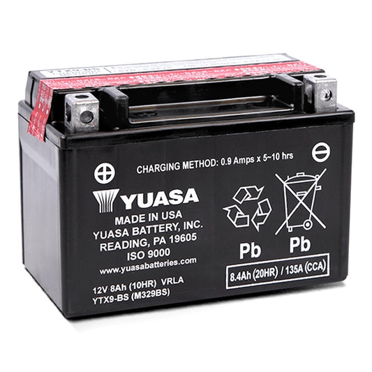 Batterie Yuasa sans entretien AGM YTX9-BS