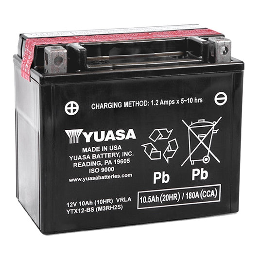 Batterie Yuasa sans entretien AGM YTX12-BS