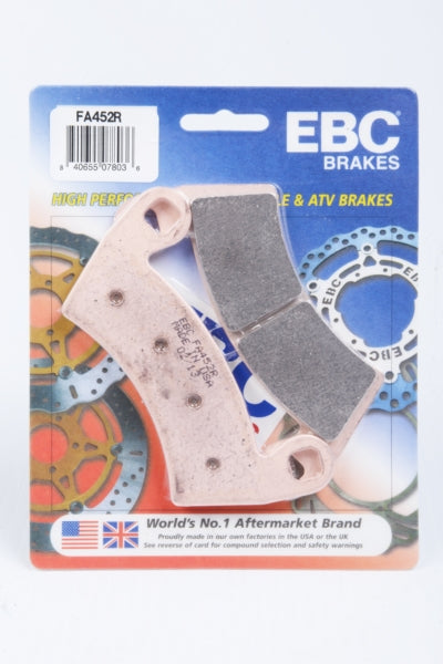 EBC “R“ Long Life Sintered Brake Pad Long life Sintered Metal - Front/Rear-077712-EBC-Elevate