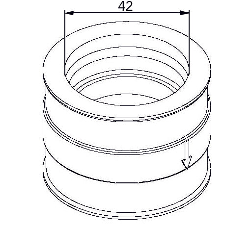 Kimpex Carburetor Adapter Mounting Flange Fits Ski-doo-Kimpex-Elevate