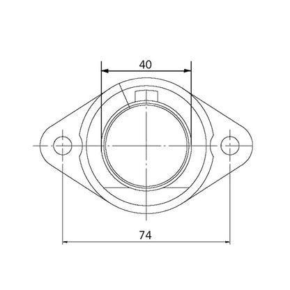 Kimpex Carburetor Adapter Mounting Flange Fits Ski-doo-Kimpex-Elevate