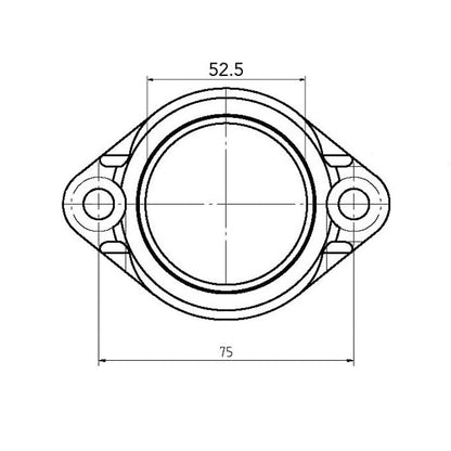 Kimpex Carburetor Adapter Mounting Flange Fits Arctic cat-Kimpex-Elevate
