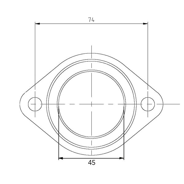 Kimpex Carburetor Adapter Mounting Flange Fits Arctic cat-Kimpex-Elevate