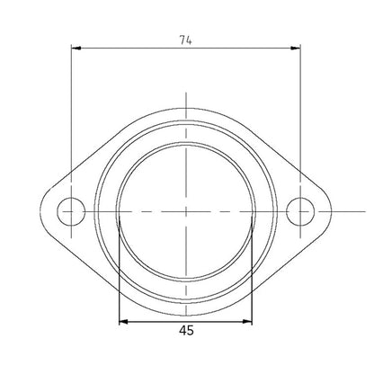 Kimpex Carburetor Adapter Mounting Flange Fits Arctic cat-Kimpex-Elevate