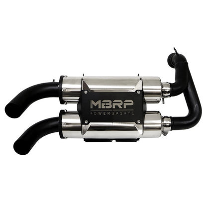 MBRP Powersports PowerTech 4 Slip-on Exhaust Fits Polaris-080383-MBRPpowersports-Elevate