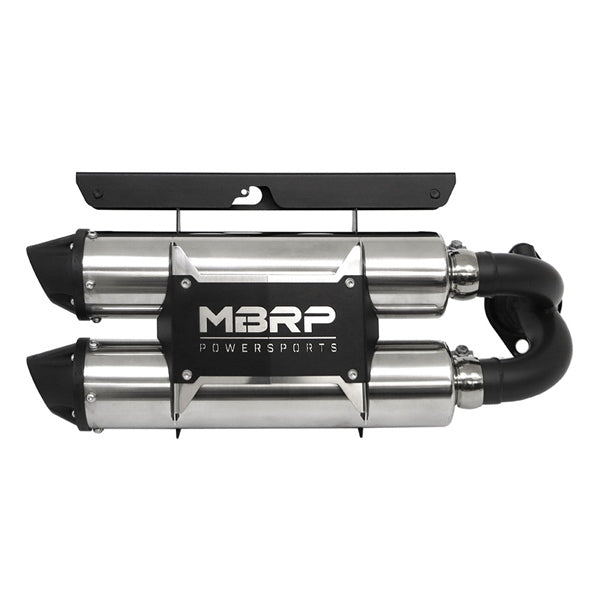 MBRP Powersports PowerTech 4 Slip-on Exhaust Fits Polaris-080394-MBRPpowersports-Elevate