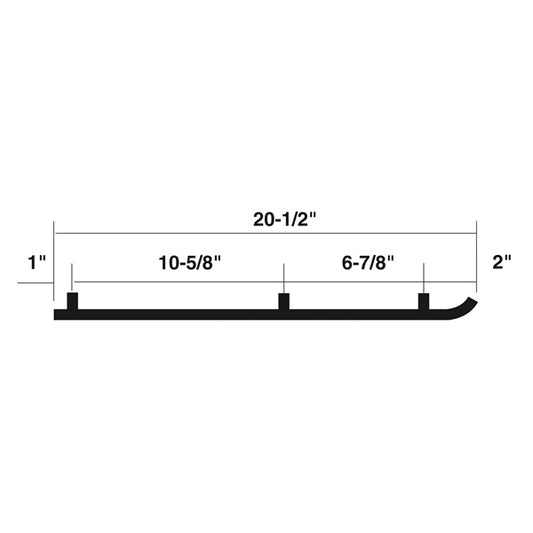 Kimpex Standard Wear Bar Kawasaki, Yamaha-Kimpex-Elevate