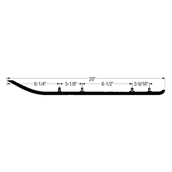 Kimpex Standard Wear Bar Kawasaki, Yamaha-Kimpex-Elevate