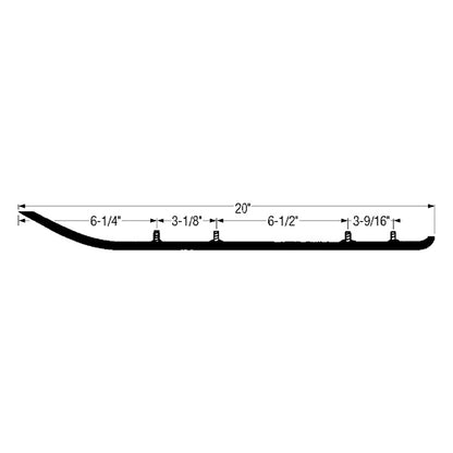 Kimpex Standard Wear Bar Kawasaki, Yamaha-Kimpex-Elevate