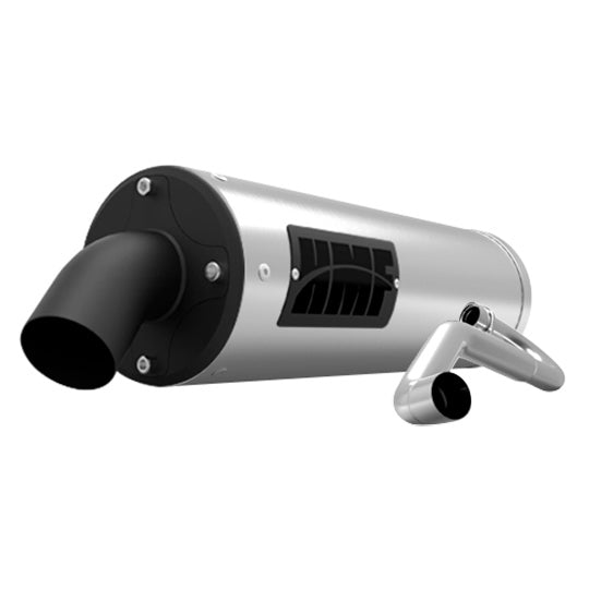 HMF Performance TITAN QS Series Complete Exhaust Fits Polaris - Center mount-091581-HMFperformance-Elevate