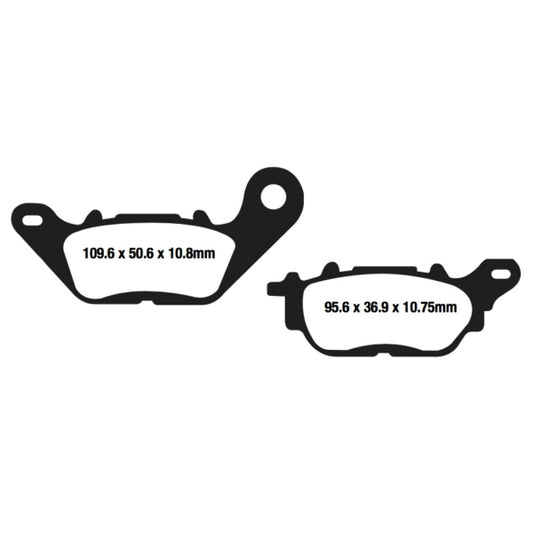 EBC  Double-H Superbike Brake Pad Metal