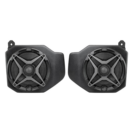 SSV WORKS Kicker Marine Speaker with Overhead Bracket Fits Polaris