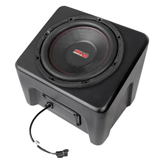 SSV WORKS Kicker Powersport Subwoofer with Box Fits Polaris - Glove box