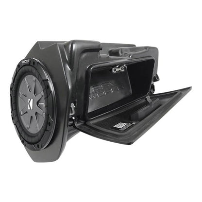 SSV WORKS Kicker Powersport Caisson de basses avec boîte pour Polaris - Boîte à gants