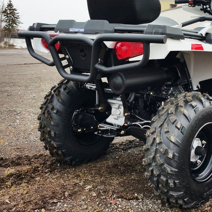 Bison Bumpers Pare-chocs Hunter arrière - Acier - Compatible avec Polaris