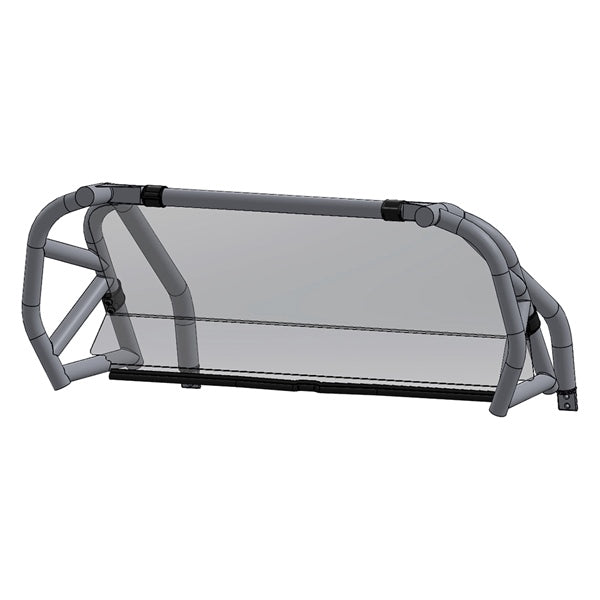 Direction 2 Rear Windshield Fits Polaris