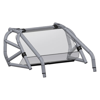 Direction 2 Rear Windshield Fits Polaris