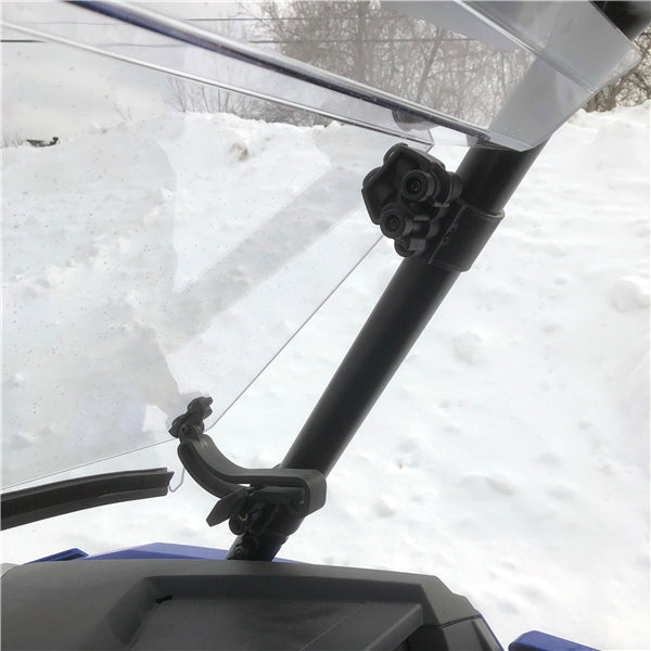 Pare-brise inclinable Direction 2 - Résistant aux rayures pour Polaris