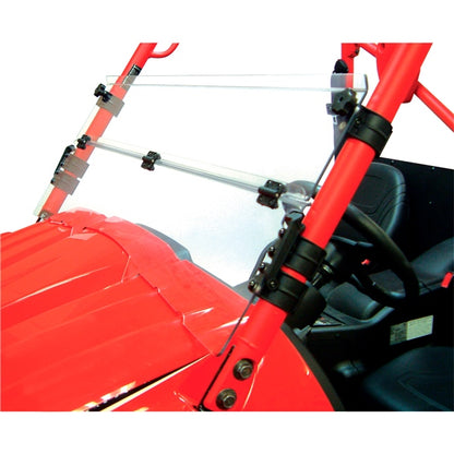 Direction 2 Half Windshield - Scratch resistant Fits Kawasaki