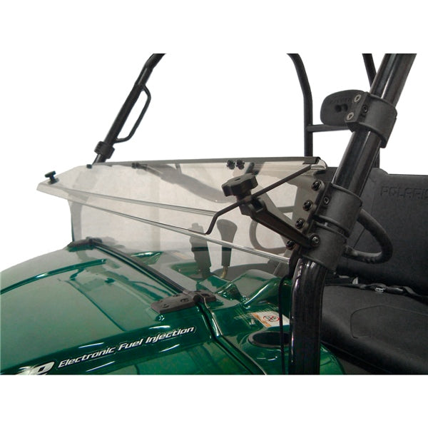 Direction 2 Half Windshield - Scratch resistant Fits Polaris