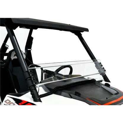 Direction 2 Short Windshield - Scratch Resistant Fits Polaris