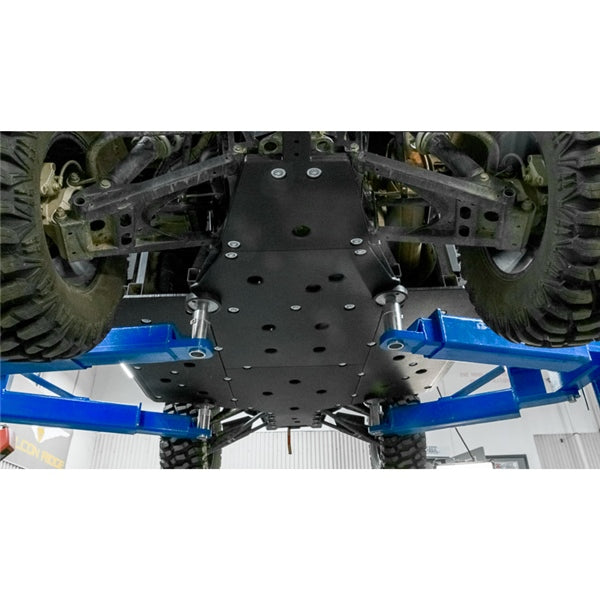 Seizmik Skid plate with rock sliders Fits Polaris