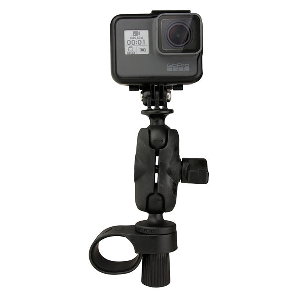 RAM MOUNT Tough-Strap Double Ball Mount with Universal Action Camera Adapter