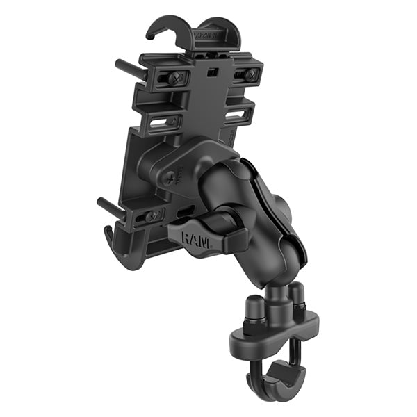 RAM MOUNT Quick-Grip Phone Holder with short arm