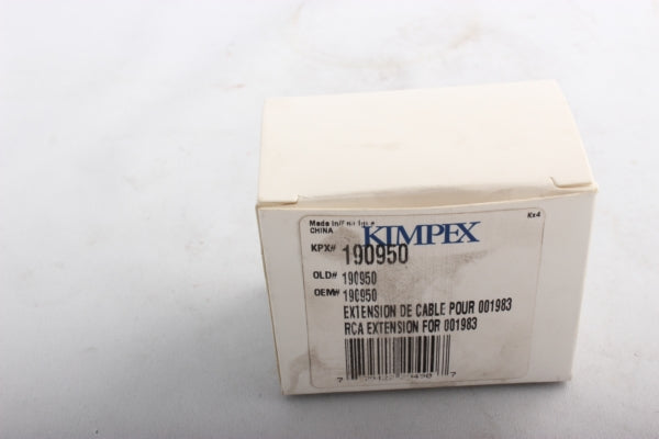 Kimpex Kit d'hiver d'extension de câble d'alimentation RCA