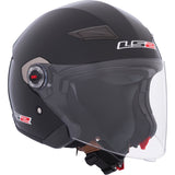 LS2 Track Open-Face Helmet Solid