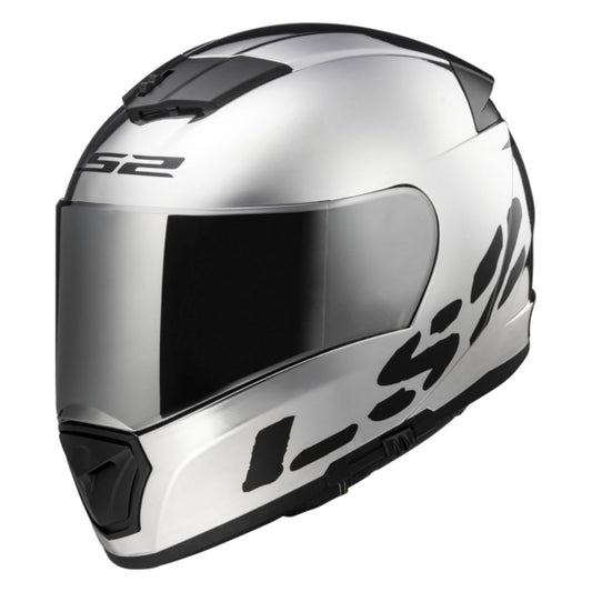 LS2 Breaker Full-Face Helmet Chrome - Summer