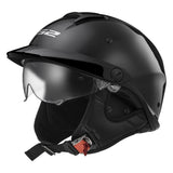 LS2 Rebellion Half Helmet Solid