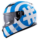 LS2 Stream Full-Face Helmet Hashtag - Summer