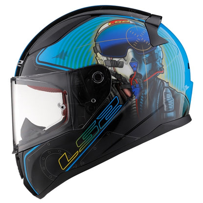 LS2 Rapid Full-Face Helmet Mach II - Summer