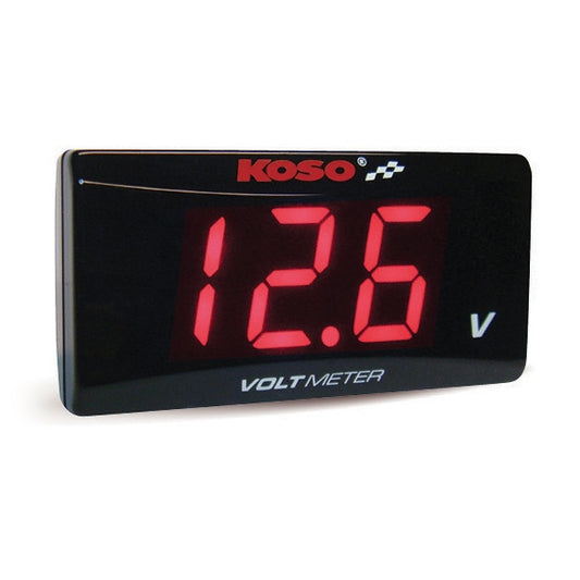 Koso Super Slim Style Volt Meter Universal - 205265