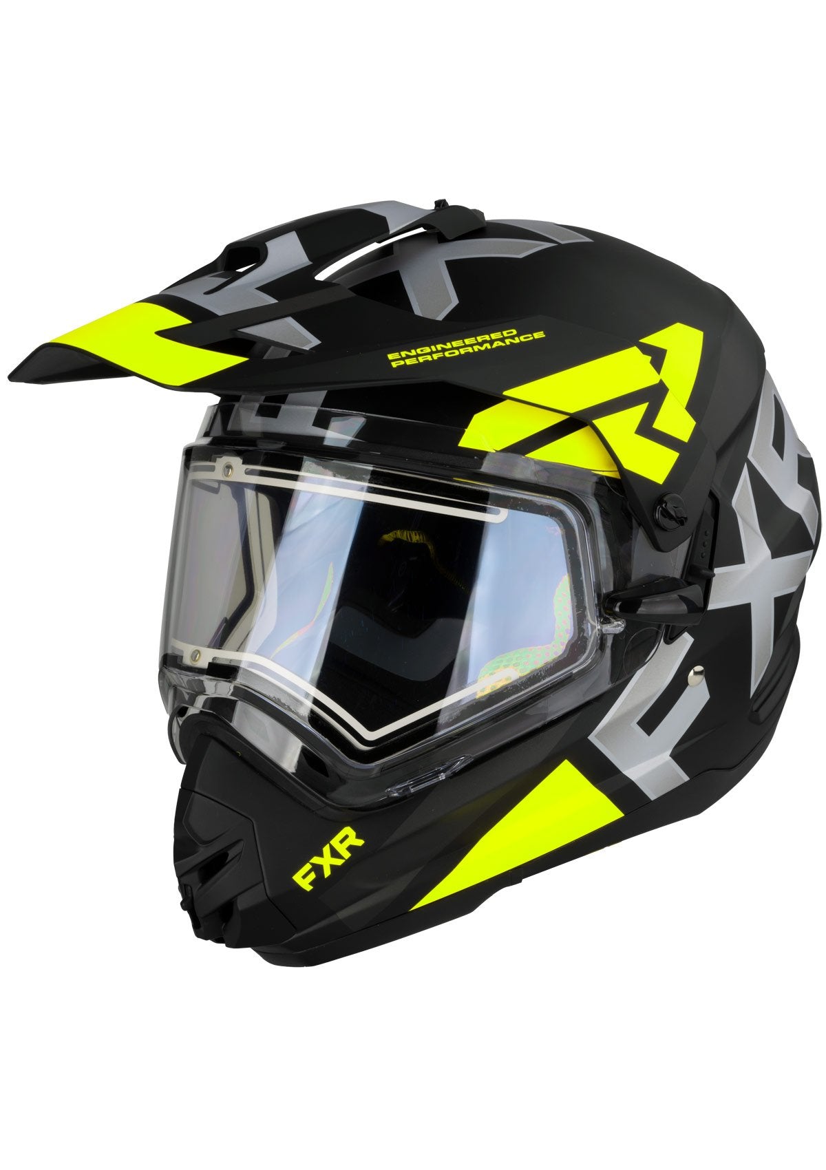 FXR Torque X Evo Helmet w/ E Shield & Sun Shade 21