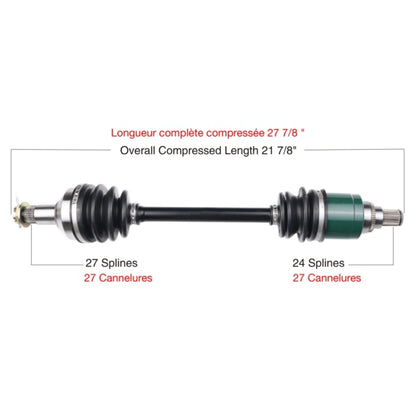 TrakMotive Complete Axle Fits Arctic cat